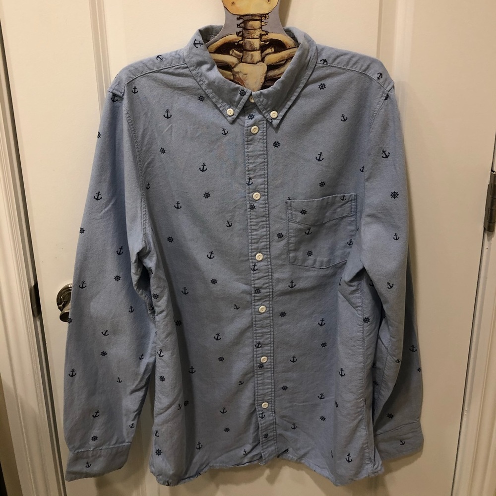 Divided by H&M Men’s S Blue Oxford Shirt